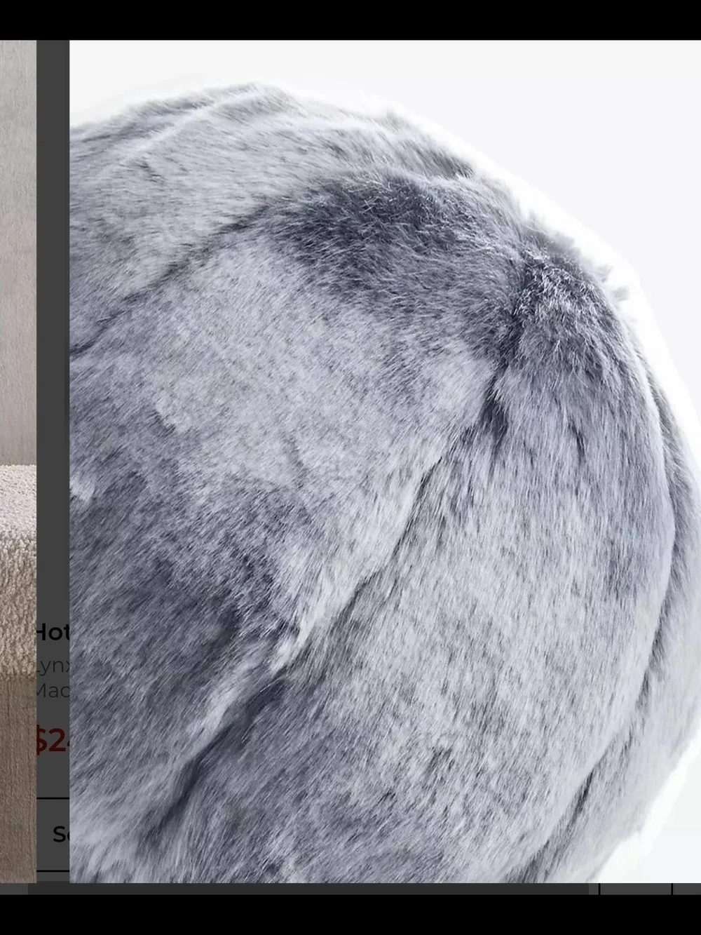 Hotel Collection Lynx Faux Fur 10
